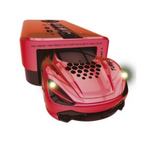 Tachan - Coche rojo trepador con mando de radio control, incluye cargador portátil, dos modos de juego, suelo y pared, con cargador portátil (CPA TOY GROUP TRADING S.L. 780T00660)