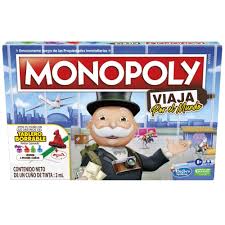 Monopoly Viaja por el Mundo – Juego de mesa Hasbro para explorar el planeta en familia