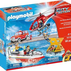 Playmobil 9319, Set rescate bomberos