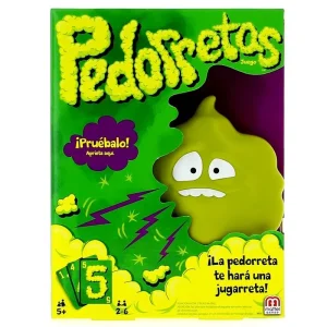 Pedorretas – Juego de mesa electrónico de cartas para niños a partir de 5 año