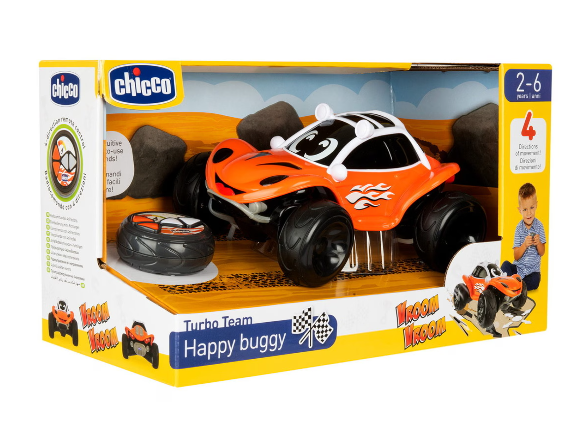 Turbo Team Happy Buggy Vroom