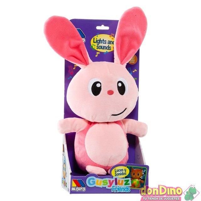 Gusyluz friends conejito rosa