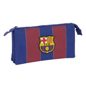Estuche escolar del FC Barcelona – Estuche infantil resistente para material escolar