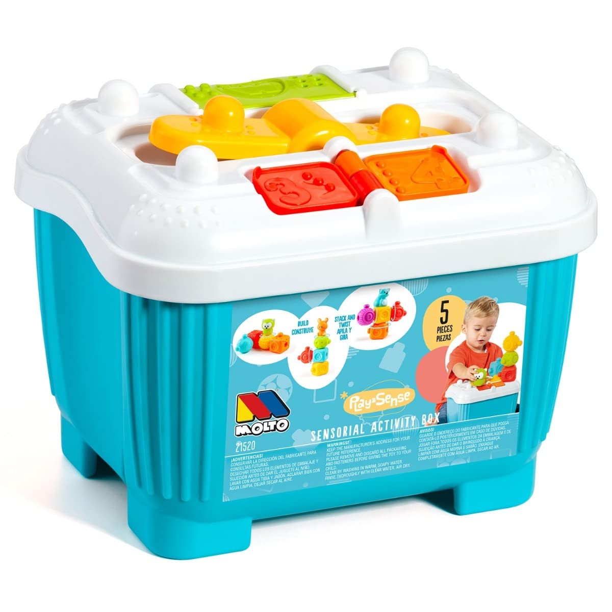 Caja actividades Play&Sense 5 piezas Molto Azul - Imagen 2