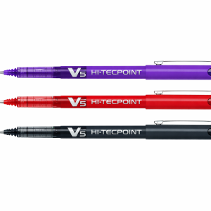 Bolígrafos Pilot Hi-Tecpoint V5/V7 – Pack de bolis de tinta líquida en todos los colores