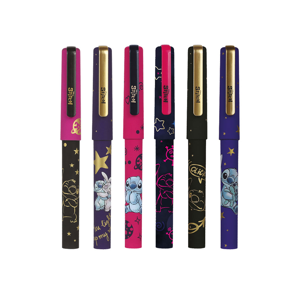 Bolígrafo de gel tinta azul Stitch Gold - Imagen 3