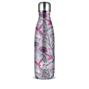 Botella térmica Silence 500 ml Coolpack Colibríes – Botella aislada de acero inoxidable para mantener la temperatura