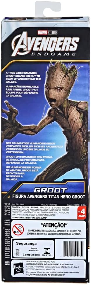Figura de Acción Groot Avengers – Muñeco articulado Marvel - Imagen 4