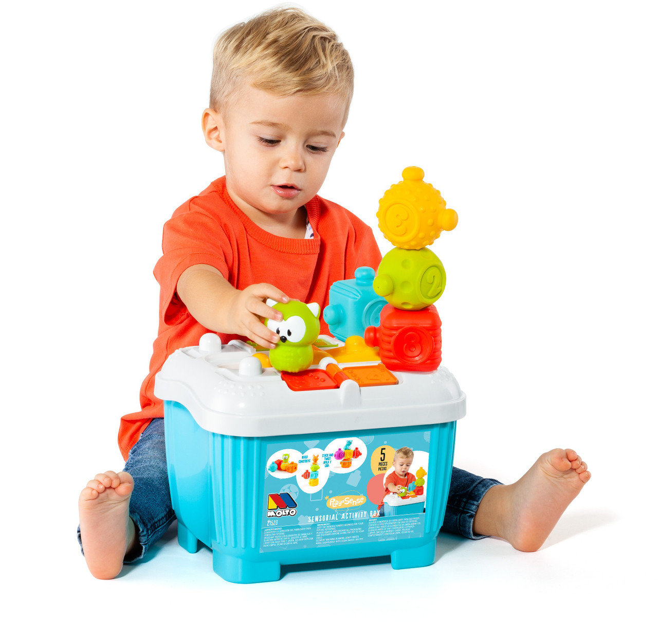 Caja actividades Play&Sense 5 piezas Molto Azul - Imagen 3